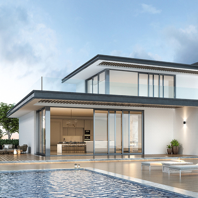 Αγορά Σύγχρονο SKATE 86 κλιμακωτό παράθυρο για Villa House μέσα στο σύγχρονο στυλ σχεδιασμού online manufacture