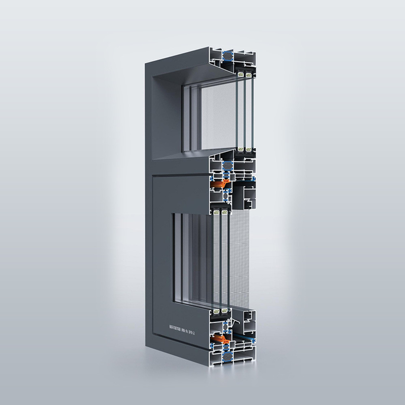 SKATE Original Hardware Broken Bridge Aluminium Profile Casement Windows για προϊόντα