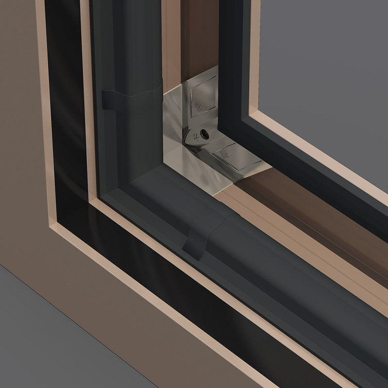 SKATE Original Hardware Broken Bridge Aluminium Profile Casement Windows για προϊόντα