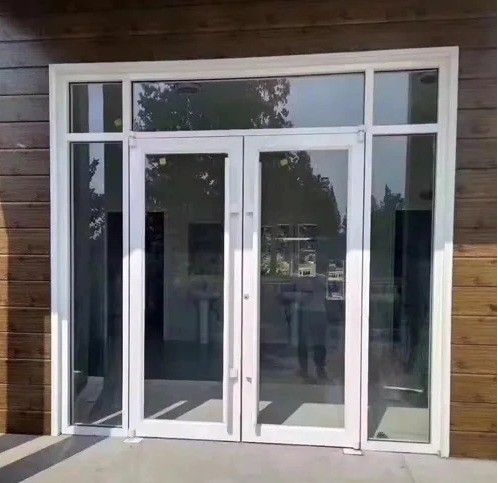 Σύγχρονο σχεδιασμό Μεγάλο χάλυβα Κεντρικό υλικό Αλουμίνιο κράμα Φρέμα άνοιξη πόρτα για το όφελος