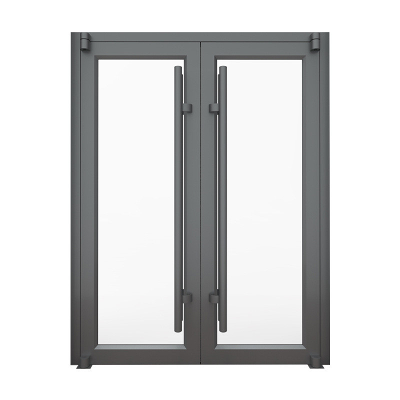 Αλουμινίου Θερμικό Break Spring Glass πόρτα σε σύγχρονο χρώμα για εξοικονόμηση ενέργειας μπάνιο
