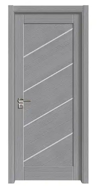 Προσαρμόσιμες πόρτες UPVC PVC με σύγχρονο σχεδιασμό και πλάτος 70mm