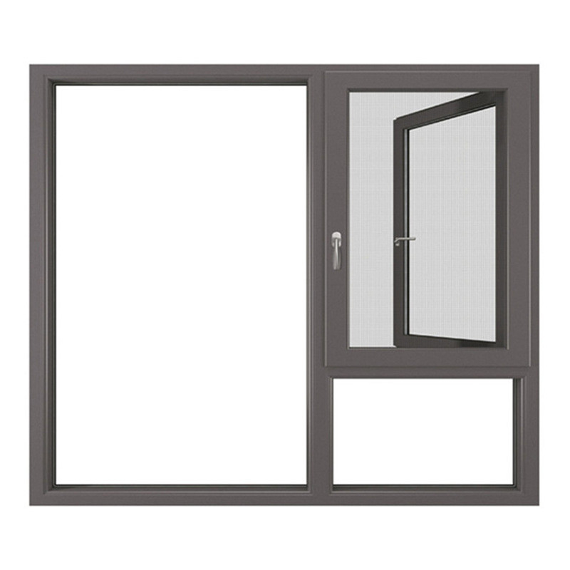 Σύγχρονο στυλ σχεδιασμού SKATE Original Hardware Aluminium Casement Windows για το Custom Home