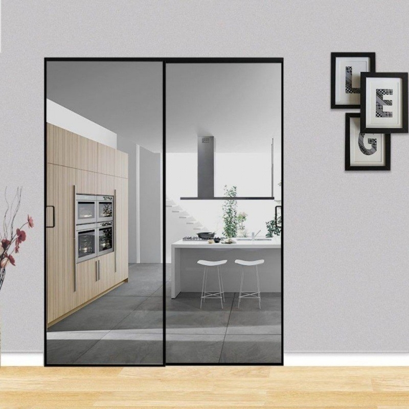 Προσιτές Custom Aluminum Narrow Frame Sliding Glass Doors για το σχεδιασμό των παραθύρων του έργου