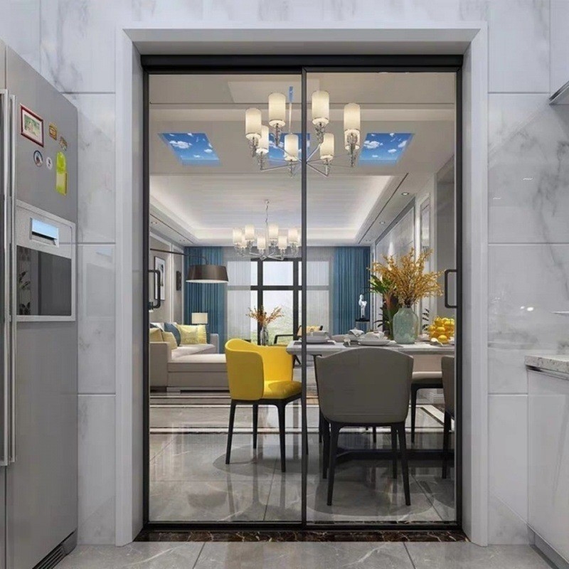 Προσιτές Custom Aluminum Narrow Frame Sliding Glass Doors για το σχεδιασμό των παραθύρων του έργου