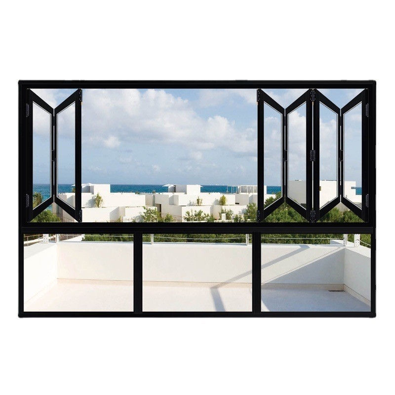 Μεταμορφώστε το χώρο σας με το SKATE Original Hardware Fashion Aluminum Bi Folding Windows