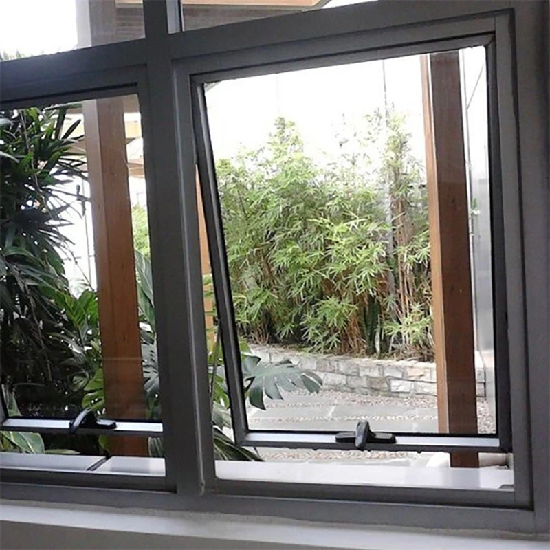 Επεξεργασμένο από αλουμίνιο με διπλό γυαλί και αεροστεγή επιπέδου 8