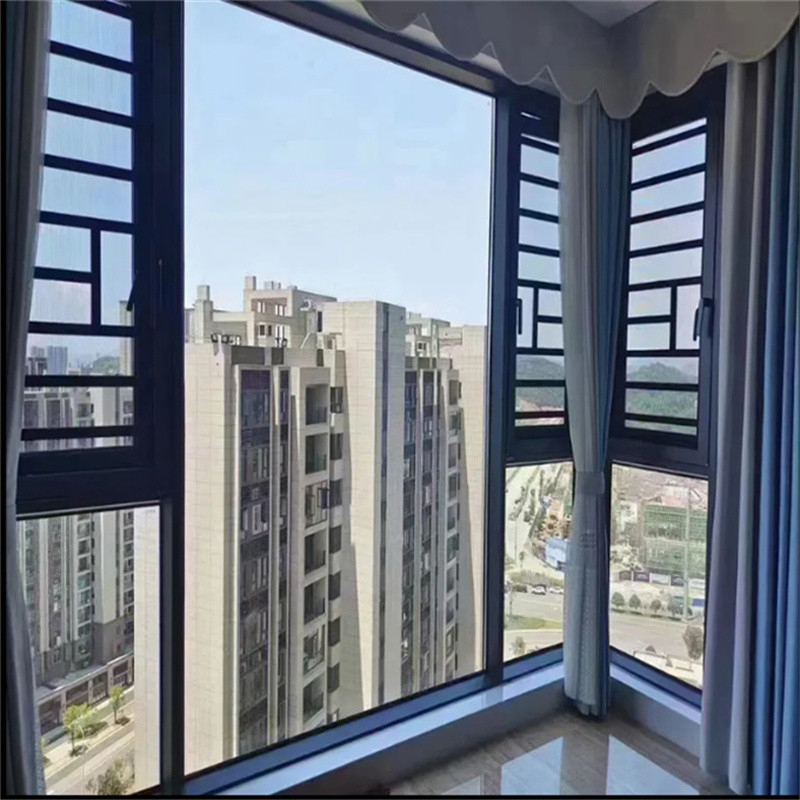 Energy-Efficient Thermal Break Aluminum Casement Weather Resistance Window for Residential & Commercial Use
