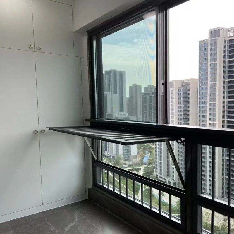 Door & Window Supplier Aluminum Casement Soundproof Window with Level 9 Wind Pressure Resistance