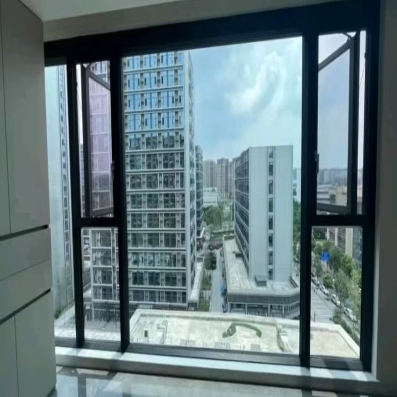 Top Quality Aluminium Alloy Glass Windows Villa House Project Aluminum Casement Glass Windows with Superior Air Tightness