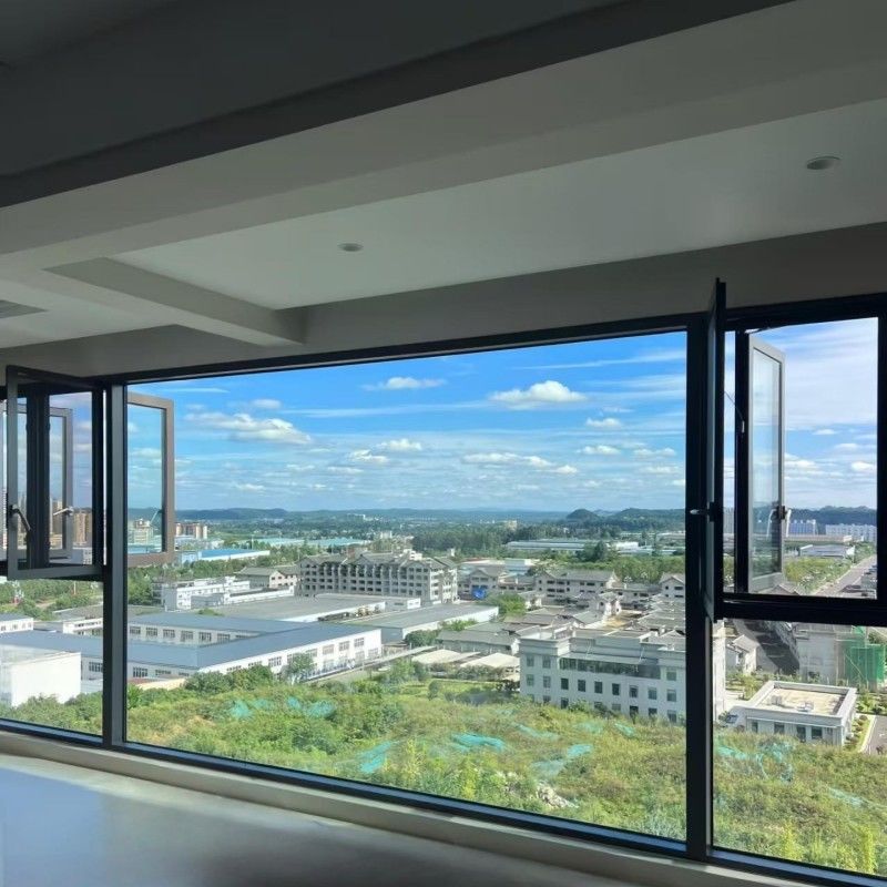 Τελευταίο σχεδιασμό Αλουμινίου Casement παράθυρο με ανώτερη αεροστεγνότητα για κατοικημένους χώρους