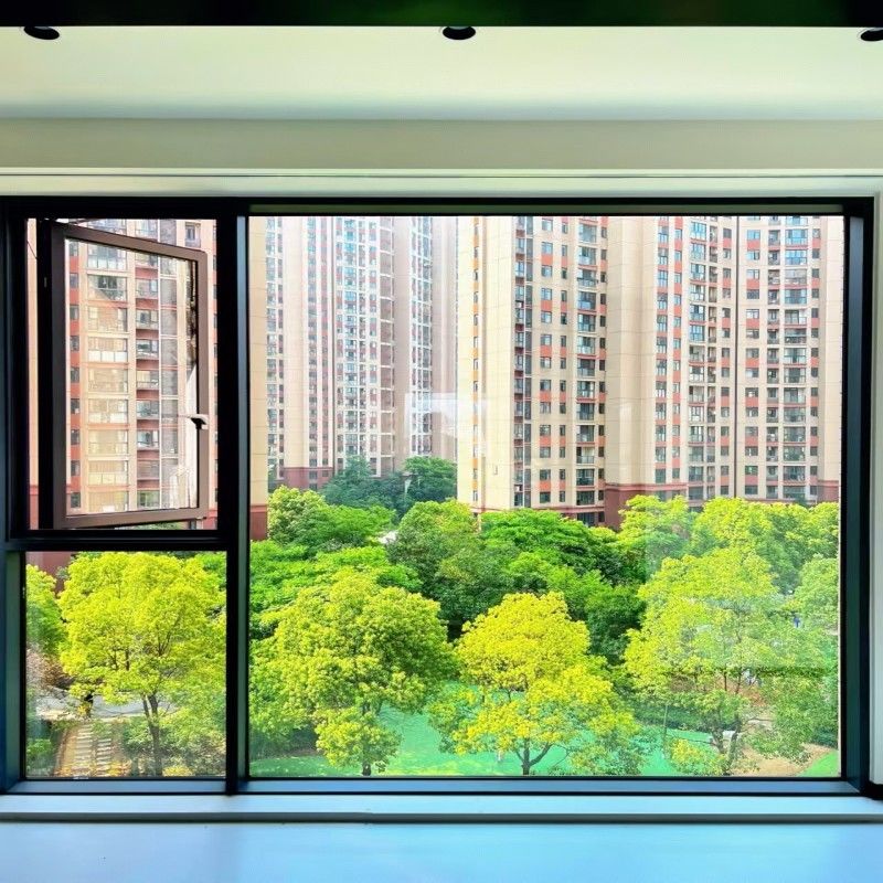 Τελευταίο σχεδιασμό Αλουμινίου Casement παράθυρο με ανώτερη αεροστεγνότητα για κατοικημένους χώρους