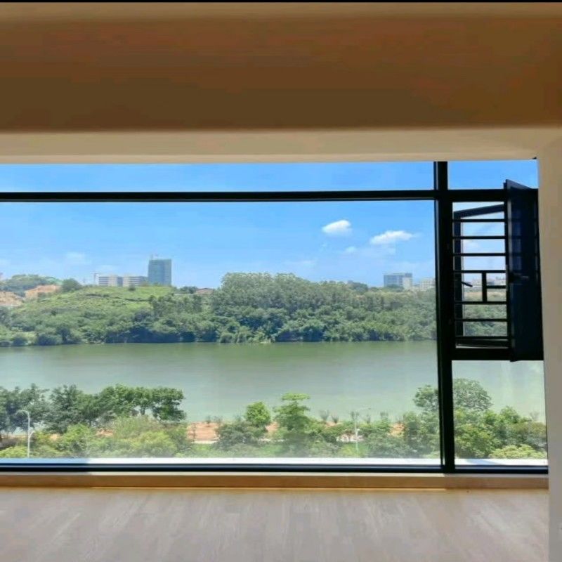 Παράθυρο ανοιγόμενο αλουμινίου υψηλής απόδοσης με τζάμι ασφαλείας για απόλυτη αντοχή