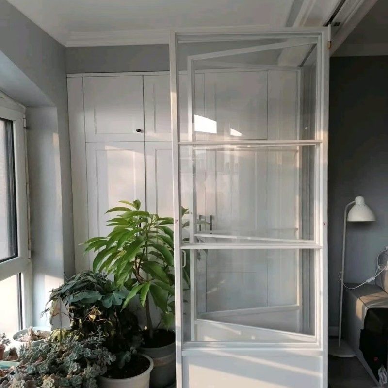 Πολυτελής Θερμοδιακοπτόμενη Αλουμινένια Πτυσσόμενη Πόρτα με Ενισχυμένο Γυαλί για Οικιακή & Εμπορική Χρήση