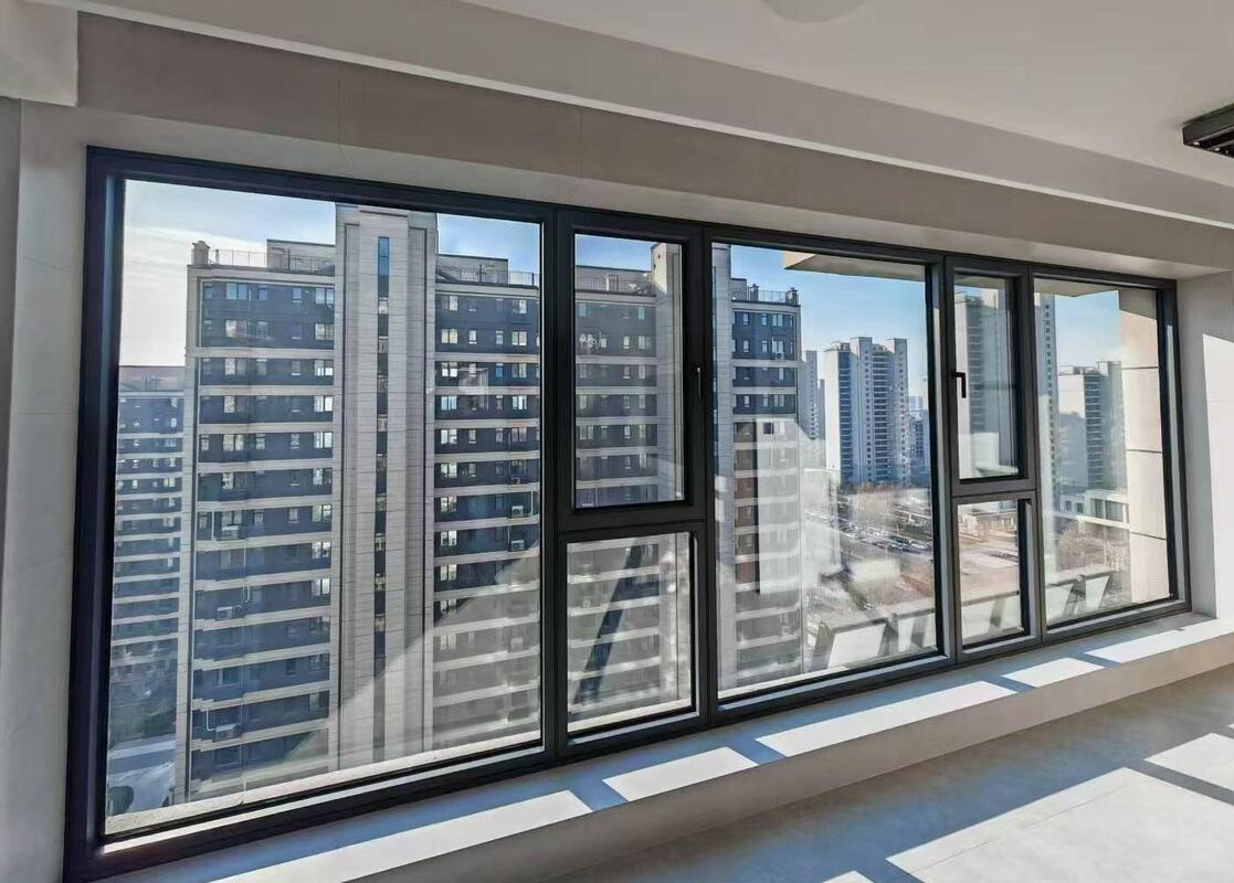 Χαμηλή συντήρηση Αλουμινίου Casement παράθυρο με 5 χρόνια εγγύηση και 0,26 U-Factor θερμική διακοπή σχεδιασμό